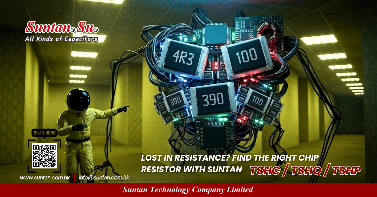Thick film vs precision resistor selection for PCB design with Suntan TSHC TSHP and TSHQ chip resistor series